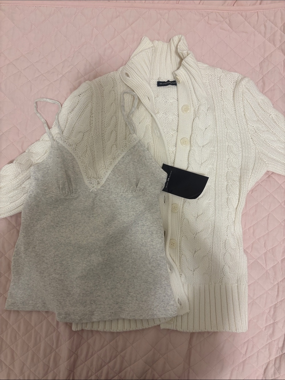 Brandy Melville NWT & NWOT Tank Top Cardigan Bundle